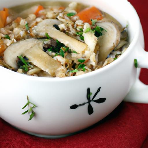 Hearty Barley and Mushroom‍ Soup: A Comfort in Every Spoon