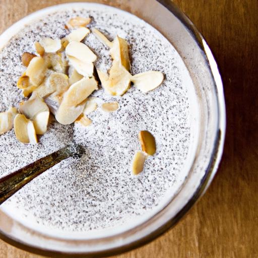 Creamy Chia Seed Pudding with Almond ‌Milk: A Healthy ​Delight
