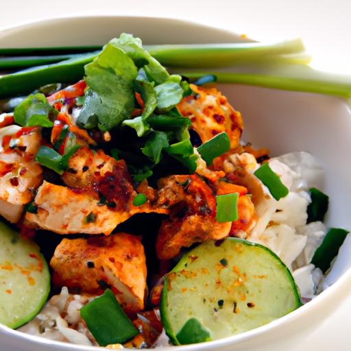 Fiery Flavors Unveiled:⁢ The‍ Ultimate Spicy Chicken​ Rice Bowl