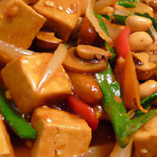 Spice Up ⁣Dinner: Thai Peanut Tofu Stir-Fry ⁤Delight