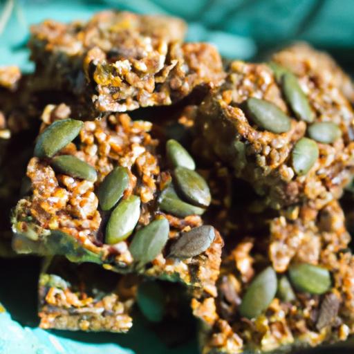 crunchy Pumpkin Seed granola Bars: A Healthy Snack Boost