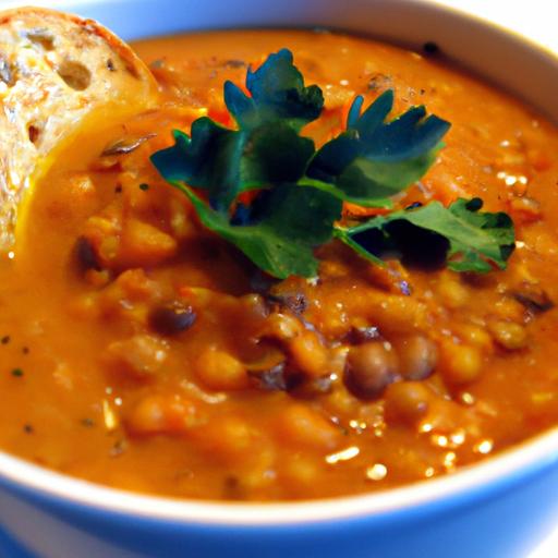 Hearty Lentil and Tomato Soup: A Nourishing Delight