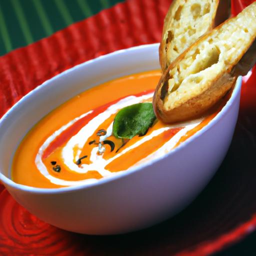 Simple & delicious: 5-Ingredient ​roasted Red Pepper Tomato Soup