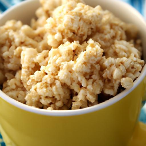 Quick & Easy Microwave Mug Rice Krispie Treat Recipe!