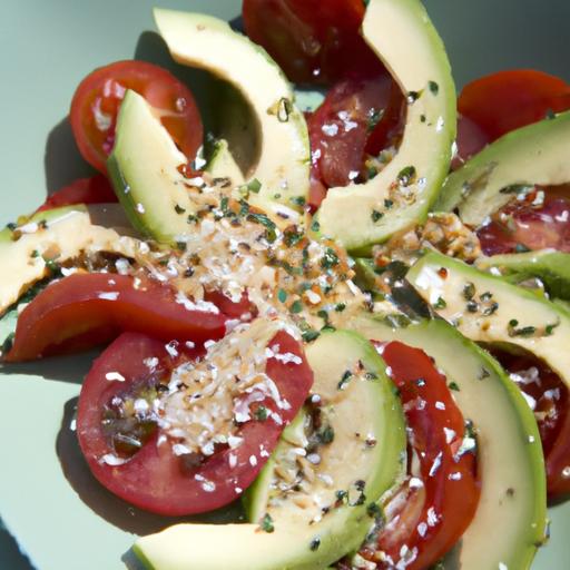 Fresh Harmony: The Ultimate cucumber, Tomato & ‌Avocado Salad