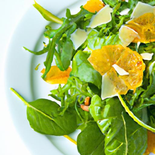 Zesty Arugula‍ & Lemon Salad: A Refreshing ​Green Delight