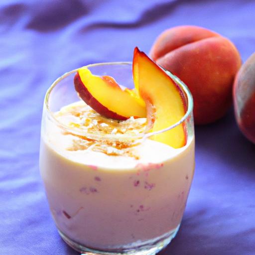 Peach & Oat Smoothie:​ A Creamy Boost ⁣for Your day