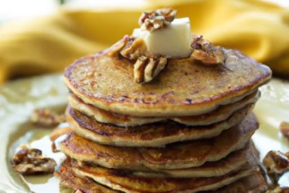 Flaxseed & Walnut Pancakes: A Nutty Twist on Breakfast Favorites